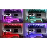 TeknoKapsül 5 Metre Rgb LED Şerit Işık Seti – Uzaktan Kumandalı, Adaptör Ünitesi Dahil, Renk Değişti
