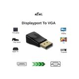 TeknoKapsül 5251 Displayport To VGA Çevirici Dönüştürücü Adaptör Yalnızca Displayport'tan Vga'ya Dönüşüm Destek