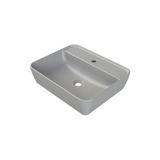 TeknoKapsül 55X45 cm Lavabo, Modern Tasarım, Batarya Delikli