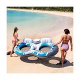 TeknoKapsül 56827 River Run Çift Taraflı Fileli Koltuk 243 Cm, Su Sporları, Plaj Malzemesi, Şişme Ürün, Yü