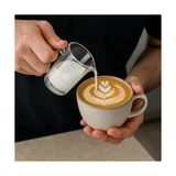 TeknoKapsül 6’lı Cam Sosluk Seti – 100 ml Ölçekli Kulplu Sos Kabı, Şeffaf Mini Ölçü Bardağı, Kahvaltı, Tatlı ve Mutfak Sunumları Için - Option-1 - 51R-Turuncu