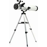 TeknoKapsül -76X700 Profesyonel Aynalı Uzay Teleskopu-Beyaz