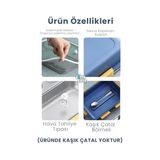 TeknoKapsül 800 ml Tek Kat 2 Bölme Lunch Box Yeni Nesil Sefer TASI-FFLBOX50442