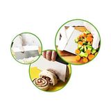 TeknoKapsül 8683200801817 Çelik Hamur Kesme Kazıma Spatulası, Çok Renkli, Medium