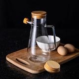 TeknoKapsül 900 ml 2 Adet Borosilikat Cam Yağdanlık,termisil Dayanıklı Yağlık ve Sirkelik,zeytin Yağı,limon Suyu ve Sirke Için Yağ Şişesi (2 Adet) - 0 - Siyah - Option-1