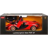 TeknoKapsül 97700 Lamborghini Sian Fkp 37 Işıklı Uzaktan Kumandalı Araba 36 cm 1:14 -Sunman