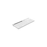 TeknoKapsül A4 FBK25 (Q) Türkçe Fn-Multimedya Bluetooth & 2.4ghz Kablosuz Klavye, Beyaz