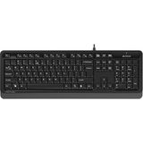 TeknoKapsül A4 Tech FK10 Q Tr mm Gri/siyah USB Kablolu Klavye