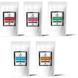 TeknoKapsül Addis Ababa Coffee - 5x100 gr Orijinal Etiyopya Kahveleri (Filtre Kahve) AMZ-B0CH8CJK69