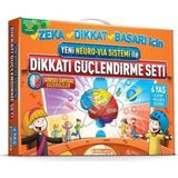 TeknoKapsül Adeda Yayınları Dikkati Güçlendirme Seti 6 Yaş - Kırmızı