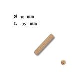 TeknoKapsül Ahşap Yivli Kavela Pimi 10X35MM 100 Adet - Option-1 - 0 - Siyah - 1 Adet