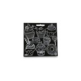 TeknoKapsül Akademi Çocuk Mat (Tebeşirli) Tatlı Tatlı - 1BW-Beyaz - 0,60 x 19 x 29 cm