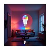 TeknoKapsül Akıllı LED Ampul 5'li Set, 9W-TITREŞIMSIZ, 16.7 Milyon Renk, Sesli Kontrol, 850'LÜMEN, Doğal Sarı ve Beyaz Renk, Ambiyans, Destekli - 1 - 10 W - Amber