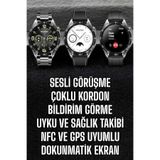 TeknoKapsül Akıllı Saat Titreşimli Pusula Nabız Ve Tansiyon Ölçer Nfc Uyumlu KRG25DYMUUCZGT66AKILLISAAT3