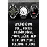 TeknoKapsül Akıllı Saat Titreşimli Pusula Nabız ve Tansiyon Ölçer NFC Uyumlu TD-UUCZGT66AKILLISAAT3