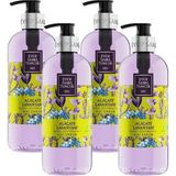 TeknoKapsül Alaçatı Lavantası Sıvı Sabun 500 ml x 4