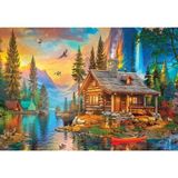 TeknoKapsül Anatolian Puzzle - Çam ORMANI,2000 Parça Puzzle, #3973