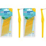 TeknoKapsül Angle Saplı Arayüz Fırçası, Sarı, 0.7mm (2 Paketi)