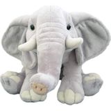 TeknoKapsül Animals Of The World Floppy Fil Peluş Oyuncak, 30CM - 01-Mavi