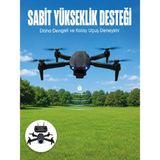 TeknoKapsül App Kontrollü Mini Drone 4K Hd Kamera, 360° Takla ve Katlanabilir Tasarım