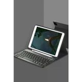 TeknoKapsül Apple iPad 10.2 (9.nesil) Kılıf KC01 Smart Klavyeli Tablet Kılıfı - Siyah