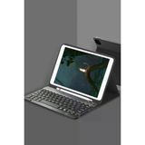 TeknoKapsül Apple iPad Pro 11 (2024) Kılıf KC01 Smart Klavyeli Tablet Kılıfı - Siyah BZ-8683140839239