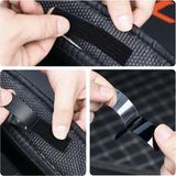 TeknoKapsül Araç Ev Ofis Çok Amaçlı Kaydırmaz Çift Taraflı Cırt Velcro Bant 16’lı Set 23X70MM Siyah - 23 x 70 mm