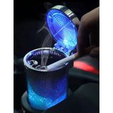 TeknoKapsül Araç İçi Oto Kokusuz Küllük RGB Işıklı Kapaklı EM-562741434119