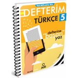 TeknoKapsül Arı Yayıncılık 5. Sınıf Türkçe Akıllı Defteri
