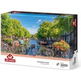 TeknoKapsül Art Puzzle Amsterdam Kanalı 2000 Parça