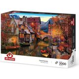 TeknoKapsül Art Puzzle Kanal Boyu Evleri 2000 Parça Puzzle