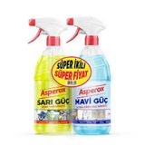 TeknoKapsül ASPEROX 1+1 LT SARI GÜÇ+MAVİ GÜÇ SPREY SHRİNK BZ-2076585895544
