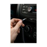 TeknoKapsül Aux Bluetooth 5.0 Alıcı Adaptör Mikrofonlu USB Beslemeli Araç Ev Tipi Ses Sistemlerine Uyumlu Sp