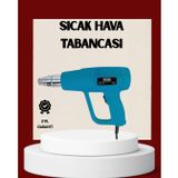 TeknoKapsül Ayarlanabilir Isı Tabancası Boya Sökme Lehim Isıtma TD-UCZZZISITABANCASI-1