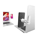 TeknoKapsül Ayarlanabilir Pc Bilgisayar Monitör Telefon Tutucu Stand M17 - 1BW-Beyaz