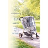 TeknoKapsül Babyjem Bebek Arabası Yağmurluğu - Siyah