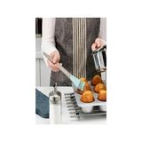 TeknoKapsül Bakglad Silikon Yumurta Hamur Pasta Fırçası Bej Mavi 26 cm BN60485551