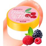 TeknoKapsül Bal ve Süt Özlü Nemlendirici Dudak Maskesi Kırmızı Meyveli, 6 gr - Option-1