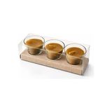 TeknoKapsül Balmumu Mum, 50 ml Cam Bardak Tealight Mum, 3X16 Saat Yanma Süresi, Doğal Bal Mumu, Sarı, 3'lü Paket Tealight