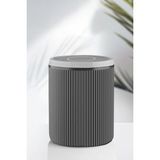 TeknoKapsül Banyo Mutfak Çöp Kovası 6 Litre Gri 3372 - 000-Siyah - Option-1