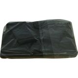 TeknoKapsül Battal Boy Atlet Geri Dönüşüm Granül Çanta Poşet 65X35 cm Kalın Siyah 1000 gr 1 Paket