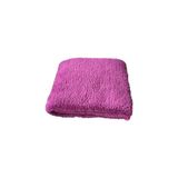 TeknoKapsül Battaniyesi Yumuşak Peluş Yıkanabilir Mor 1 Adet Küçük Boy 80X60