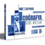 TeknoKapsül Benim Hocam Yayınları 2026 Kpss Coğrafya Ders Notları