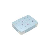 TeknoKapsül Bento 1330ML Lunchbox Tek Katlı 5 Bölmeli Pp Plastik Çocuk Sefer Tası Yemek Kutusu (Mavi) - Kestane Akaju - Option-1