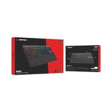 TeknoKapsül Beru Siyah 2.4g + Bt Rgb Red Switch Mekanik Klavye Slim Low Profile Tkl