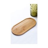 TeknoKapsül Bev Kitchen Bölmesiz Bambu Yağdanlık Altlığı & Sunumluk Ahşap - 0 - Siyah - Option-1
