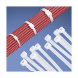 TeknoKapsül Beyaz Kablo Bağı Plastik Cırt Kelepçe 4.8X300MM 30CM (100)