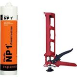 TeknoKapsül Beyaz Mastik ve Silikon 290 ml ile Boyanabilir Yapı Malzemesi BZ-BYMTPBRQXQJDU1X9