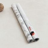 TeknoKapsül Beyaz Mermer Desenli Kendinden Yapışkanlı Folyo 3 M x 60 cm