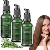 TeknoKapsül Biberiyeli Saç Serumu 3'lü Set Hızlı Uzama Etkili ve Dökülmeye Karşı - Organik Argan Yağı, Vitamin E, Keratin - 0 - Siyah